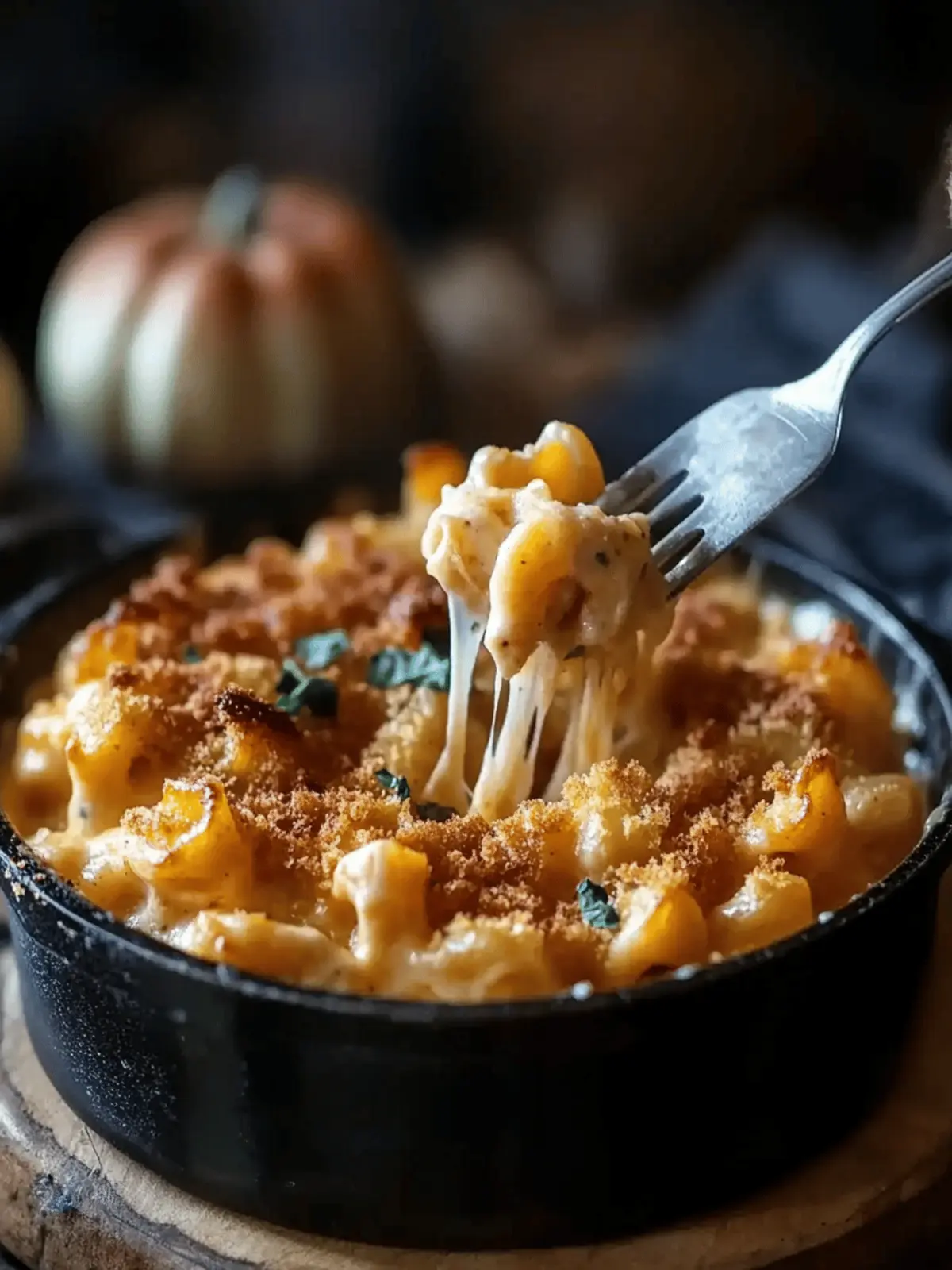 Pumpkin Mac and Cheese