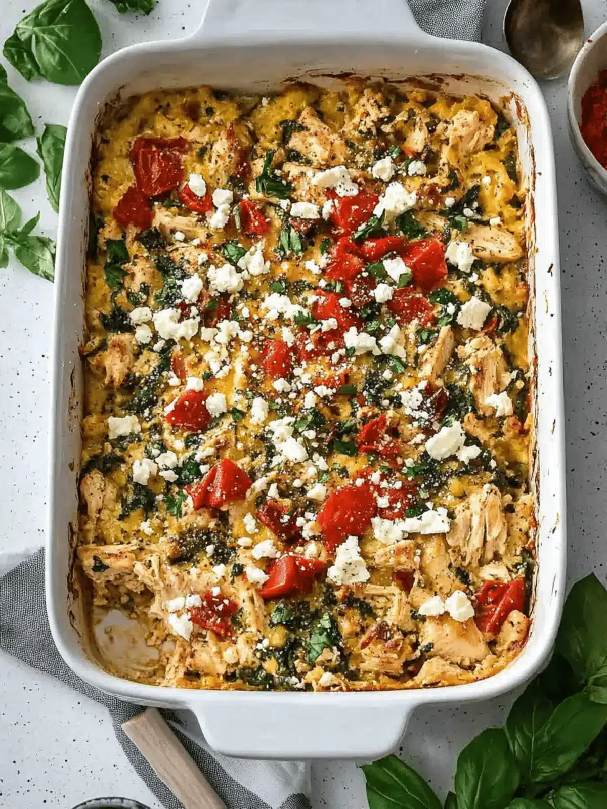 Greek Chicken Casserole