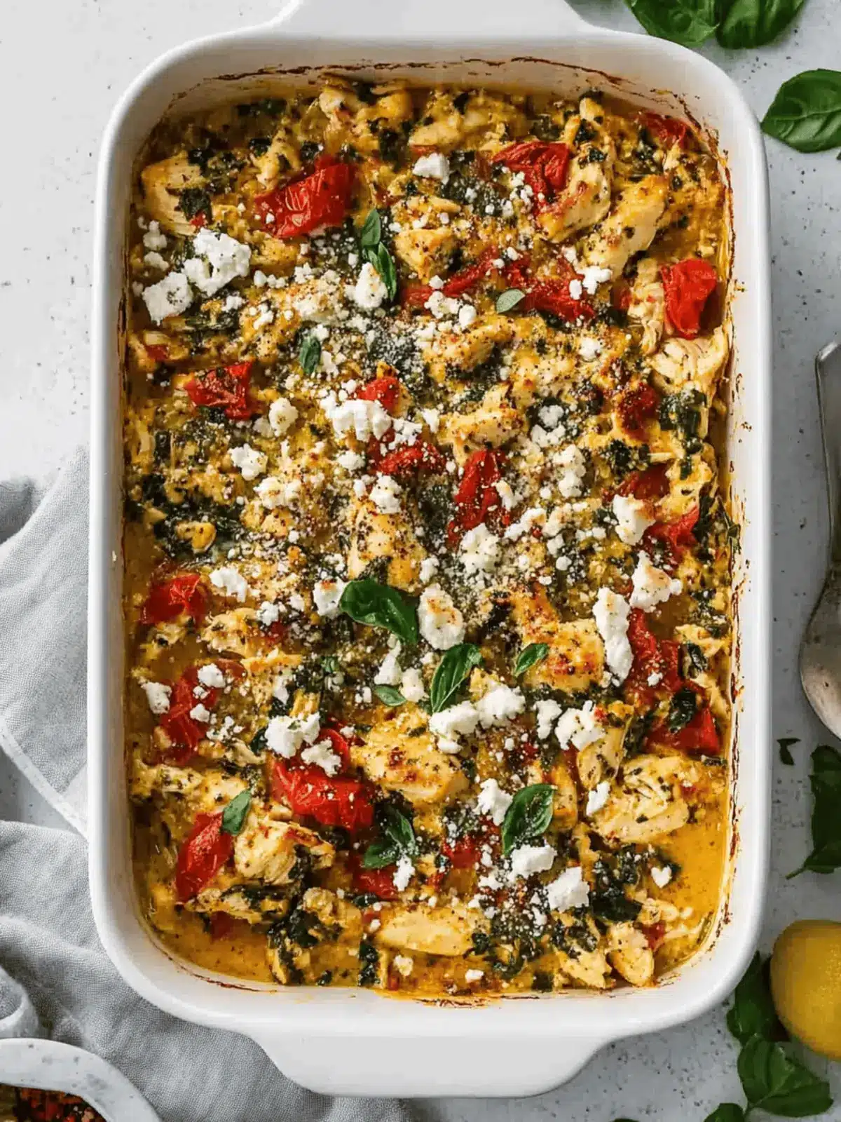 Greek Chicken Casserole
