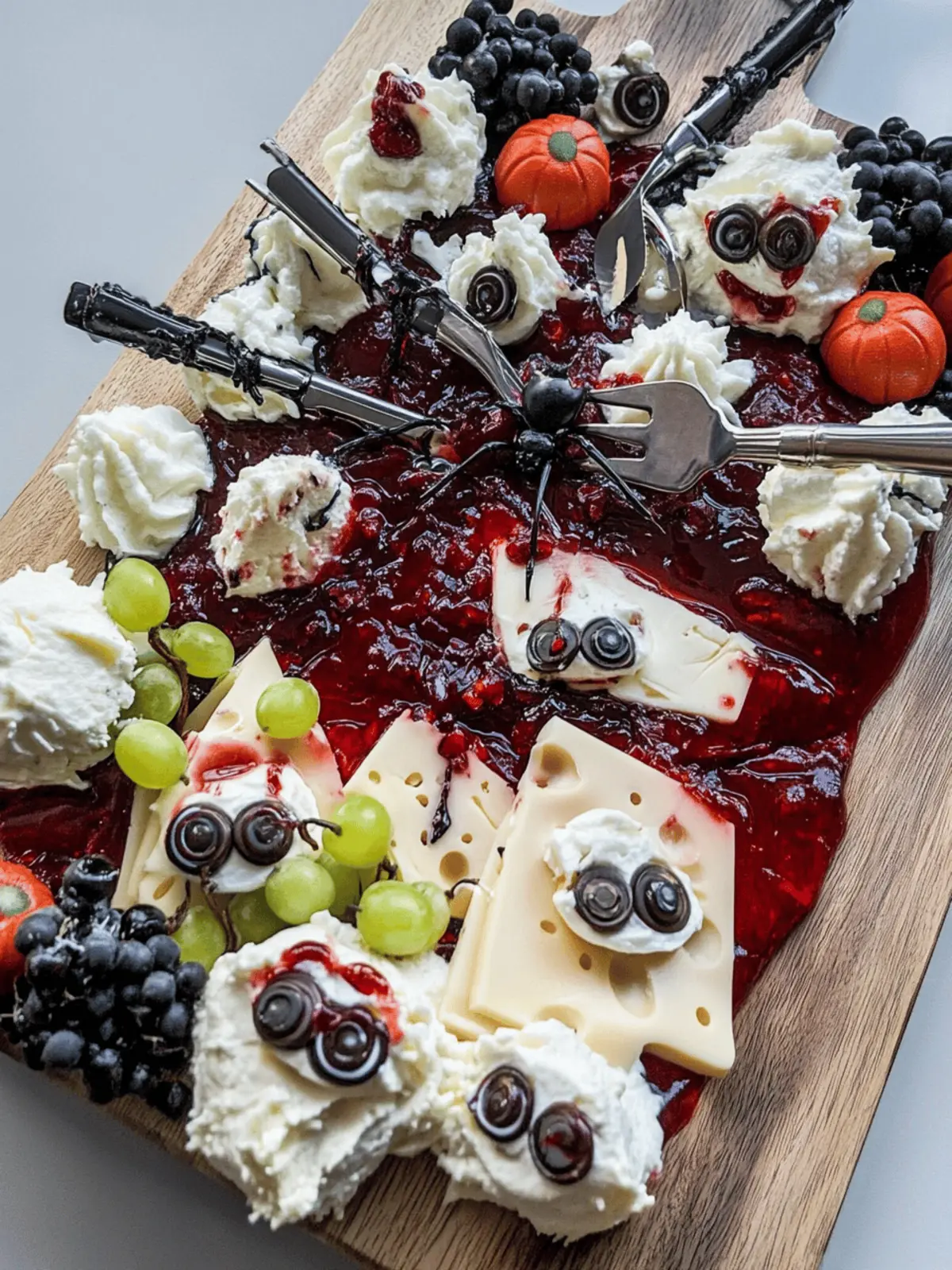 Halloween Cheese Board