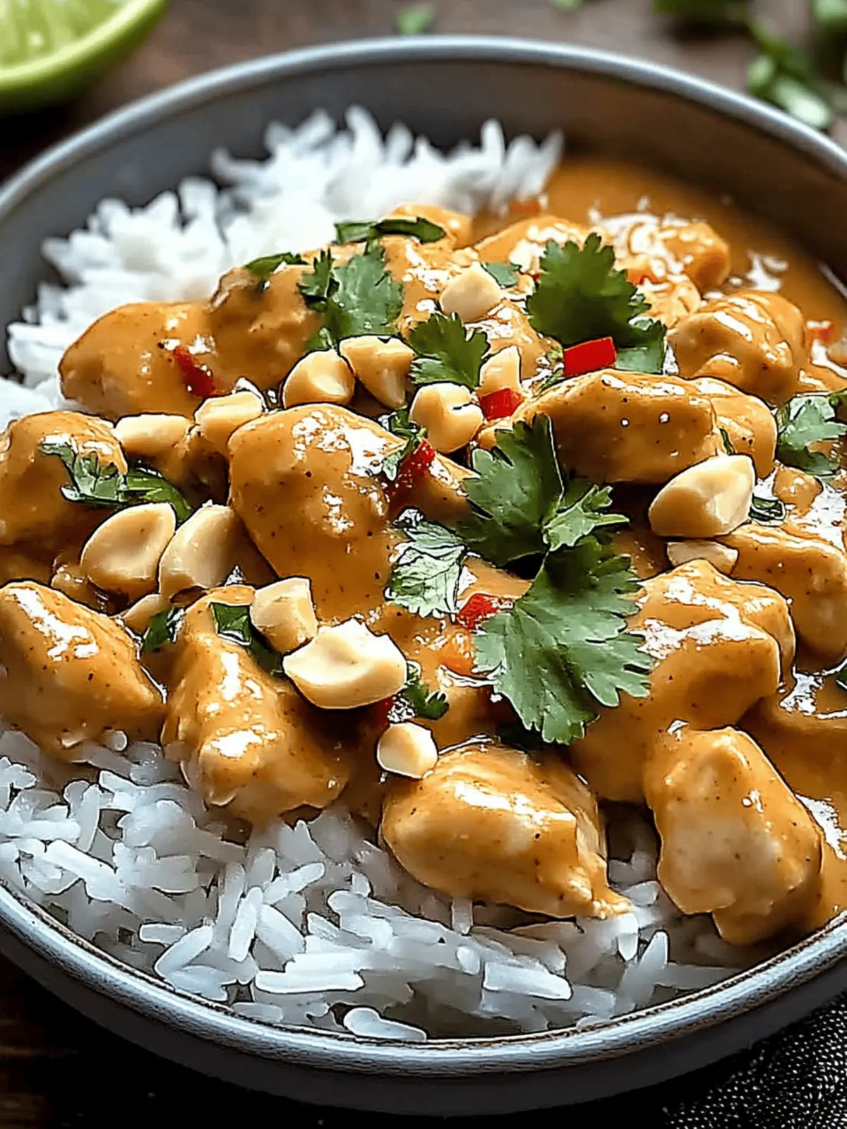 Thai Peanut Chicken