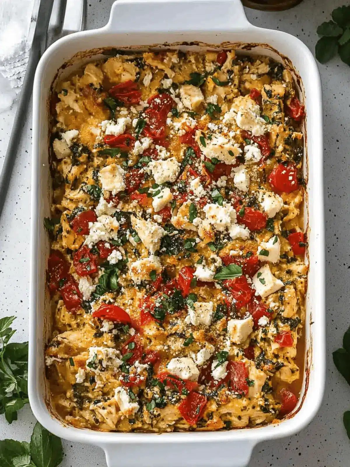 Greek Chicken Casserole