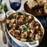 Broccoli Rabe and Sausage Stuffing