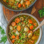Romanian Green Pea Stew