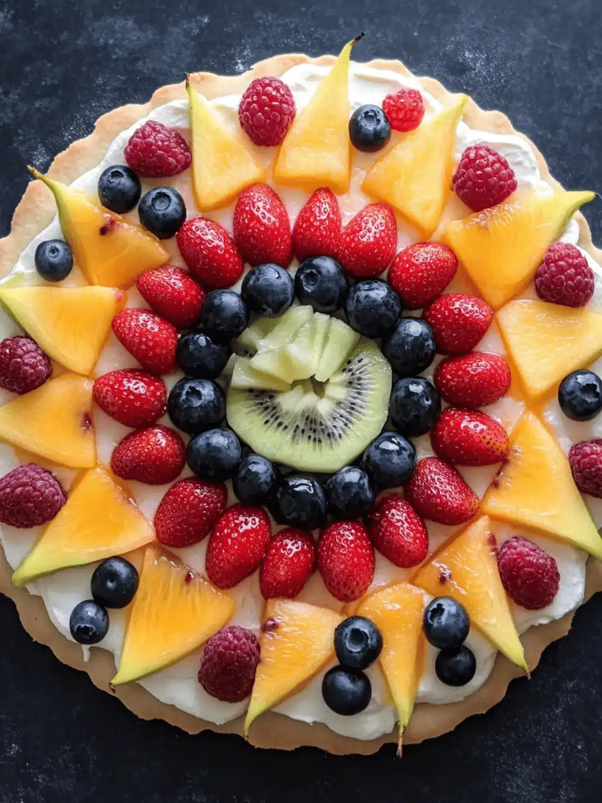 Fruit Pizza with Cream Cheese