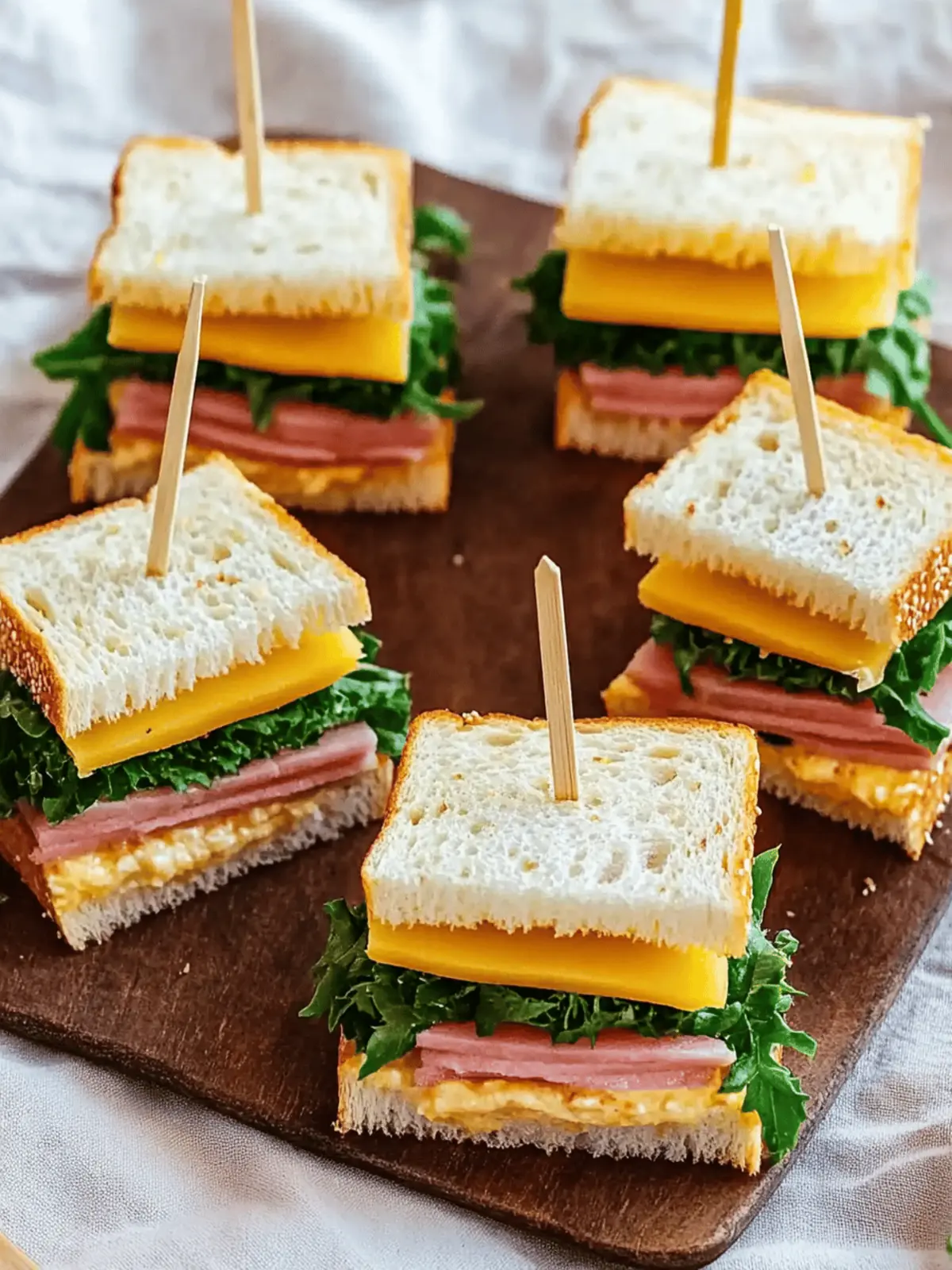 Juicy Mini Sandwiches
