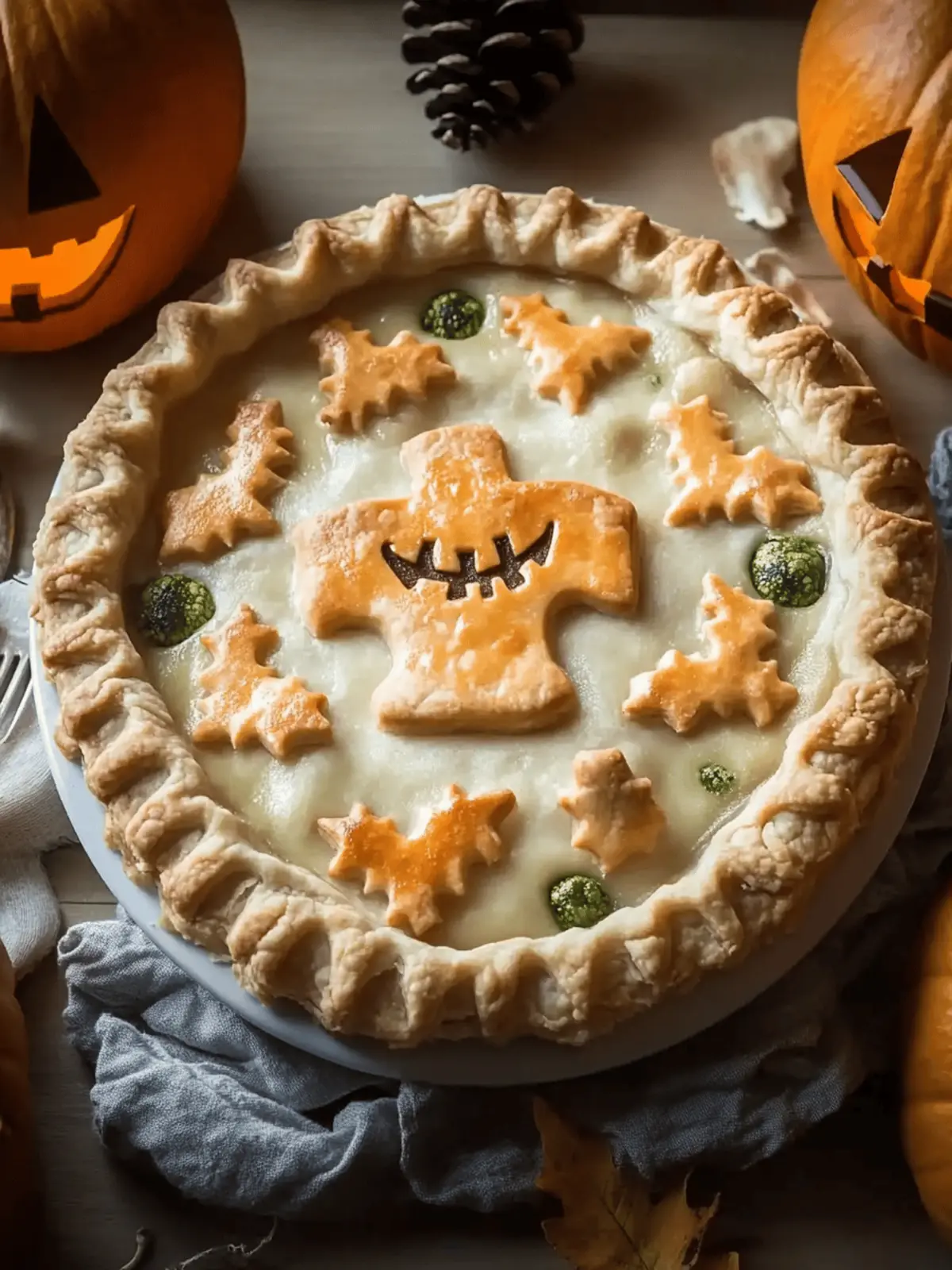 Halloween Pot Pie