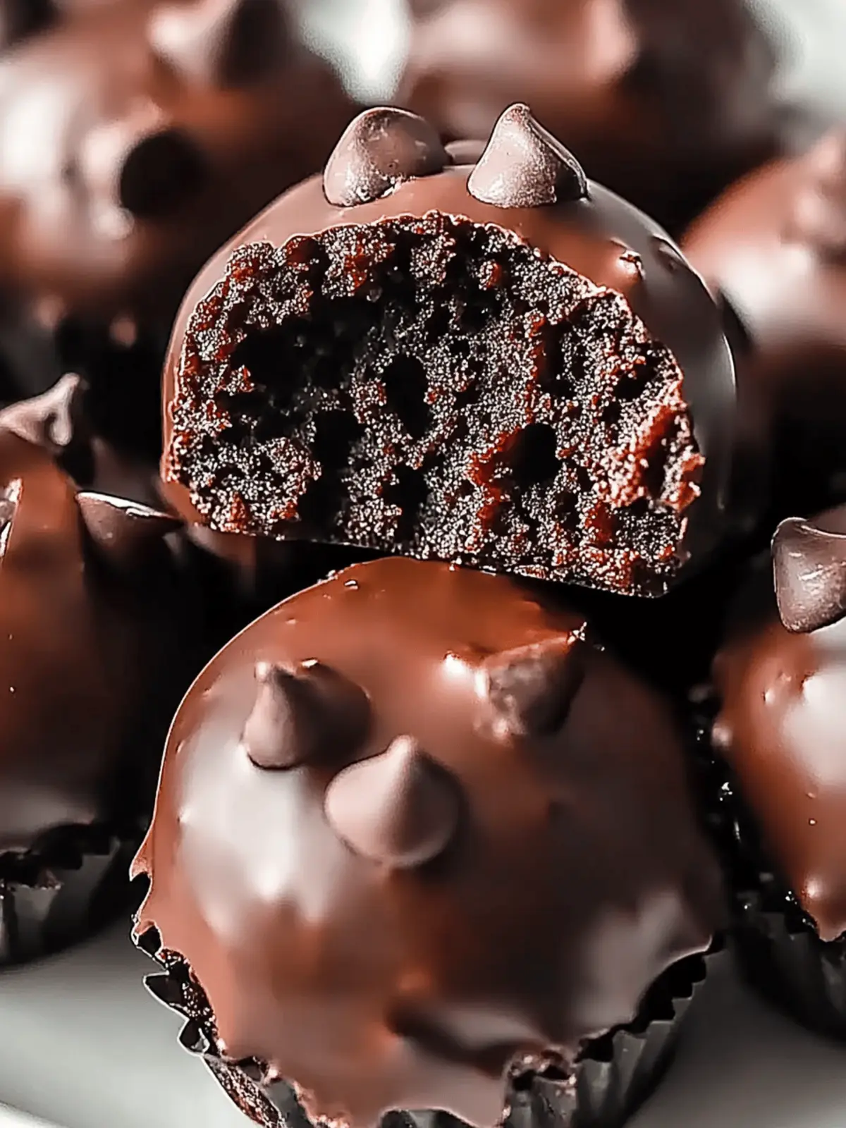 No-Bake Brownie Bites