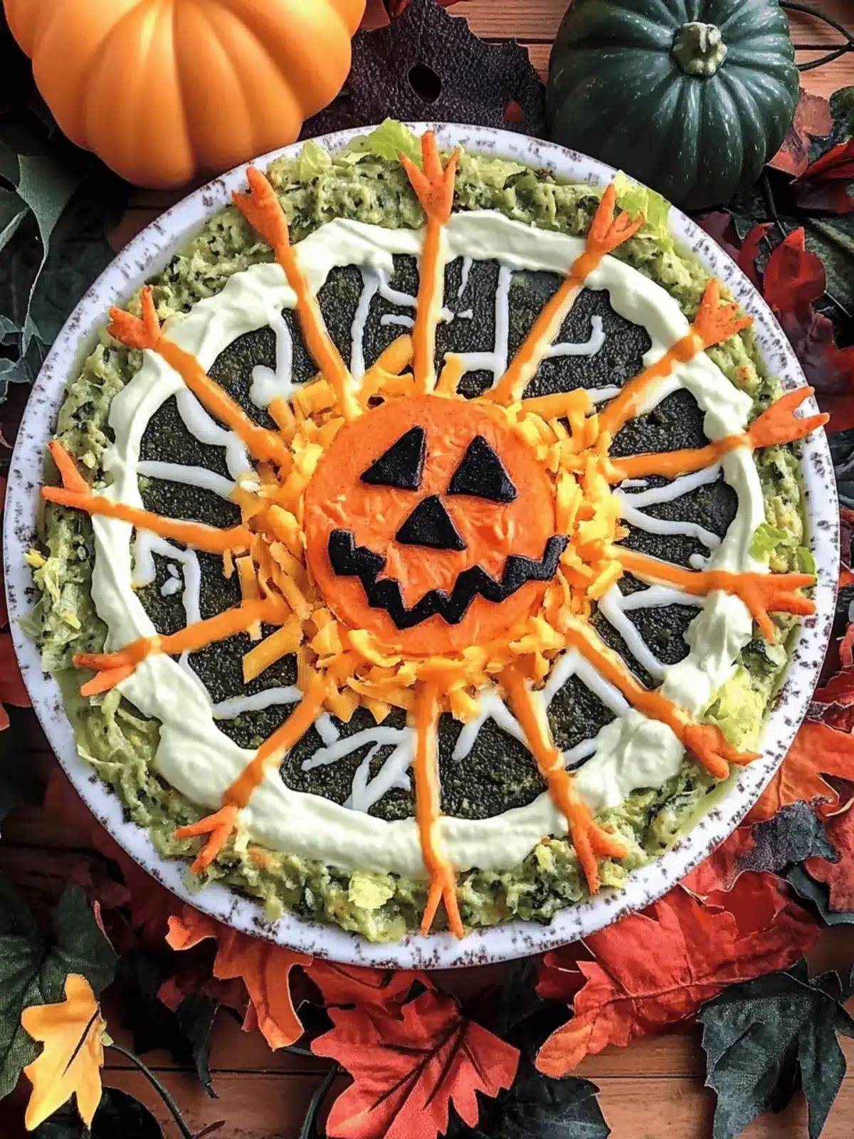 Halloween Taco Dip