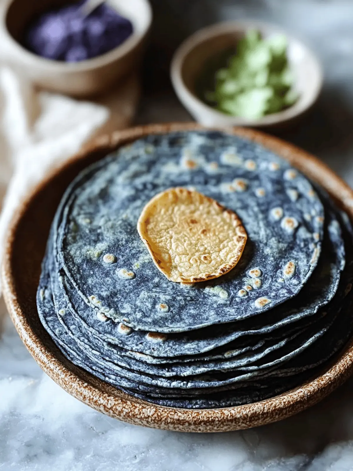 Blue Corn Tortillas