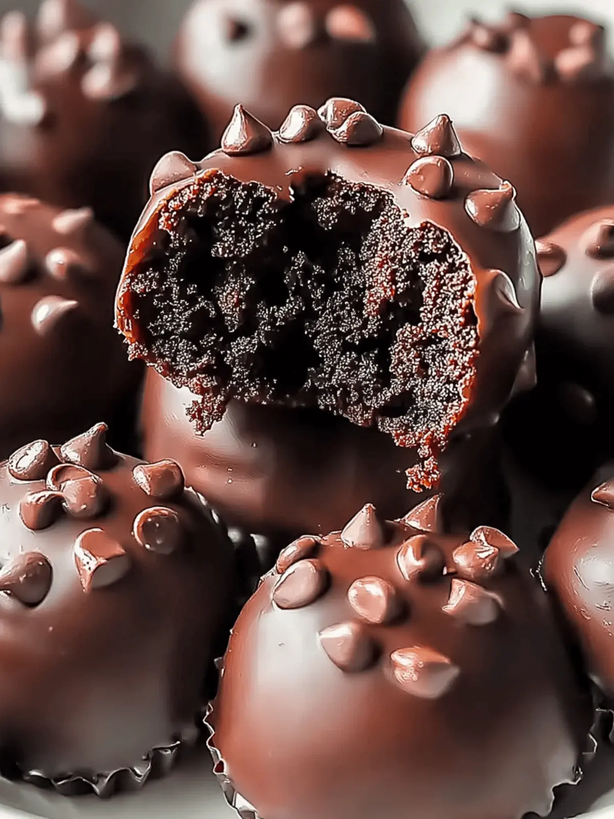 No-Bake Brownie Bites