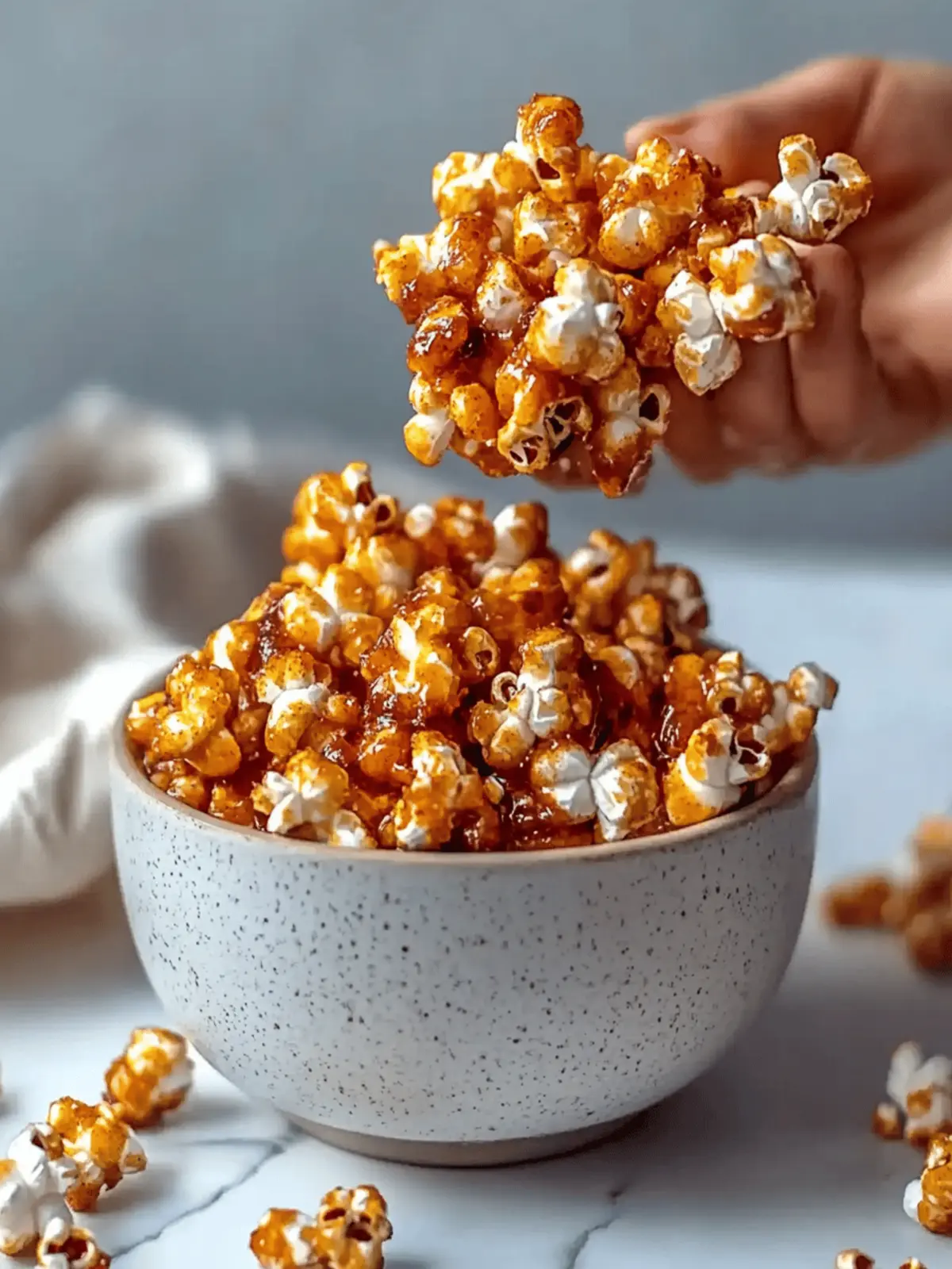Pumpkin Spice Popcorn