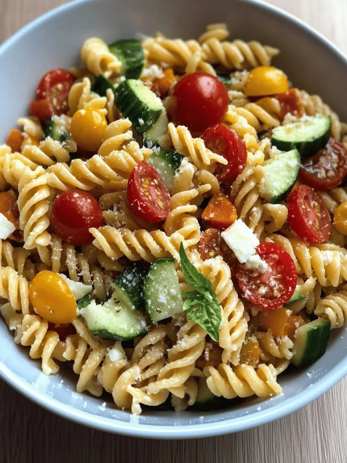 Low-Calorie Pasta Salad