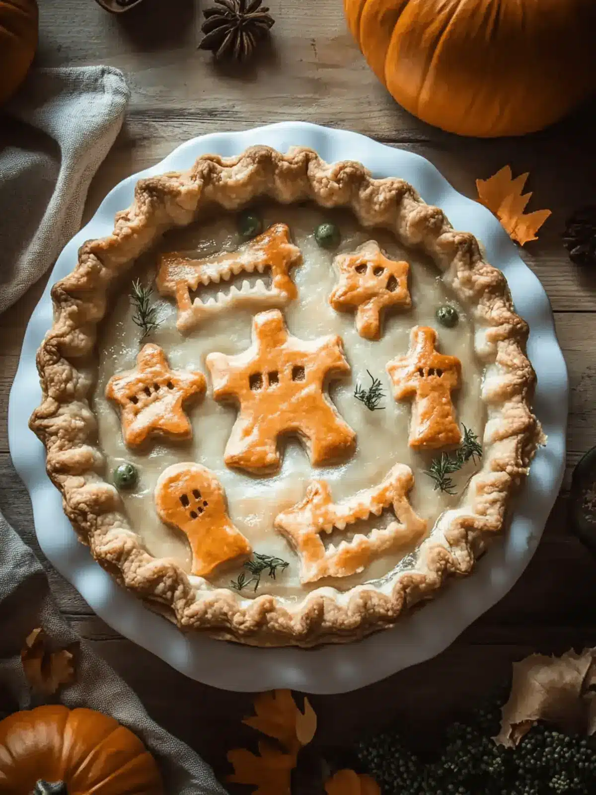 Halloween Pot Pie