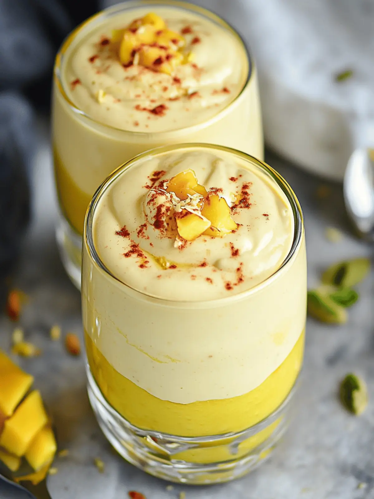 Mango Dalgona Lassi
