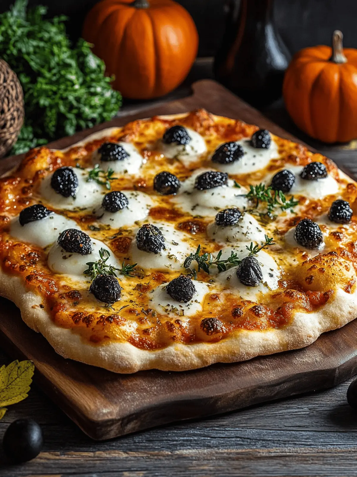 Cemetery Flatbread Pizza