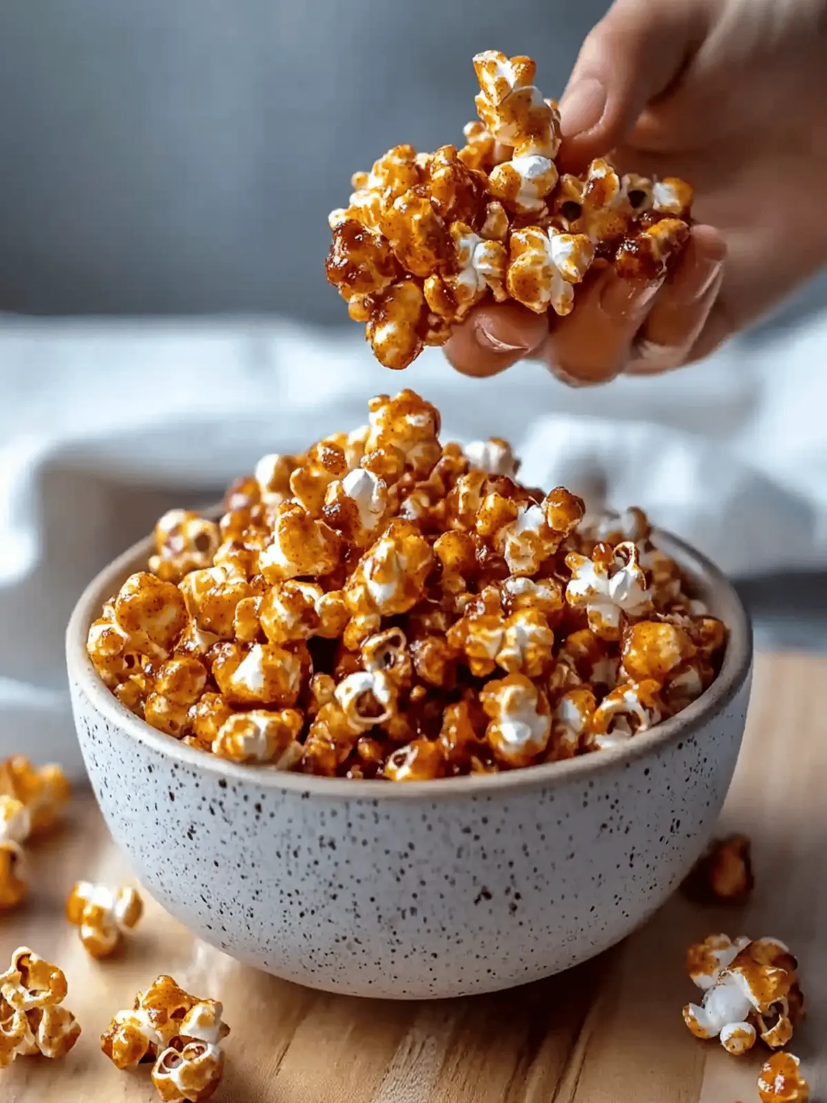 Pumpkin Spice Popcorn
