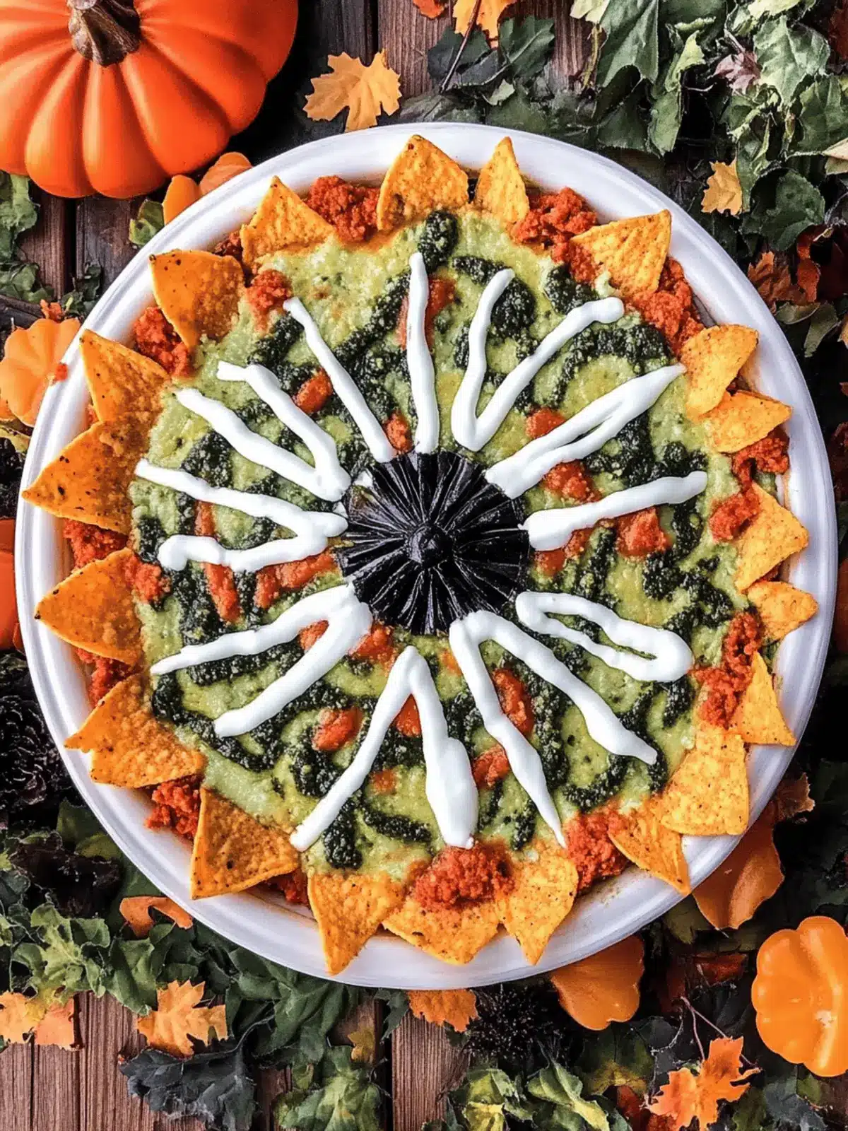 Halloween Taco Dip