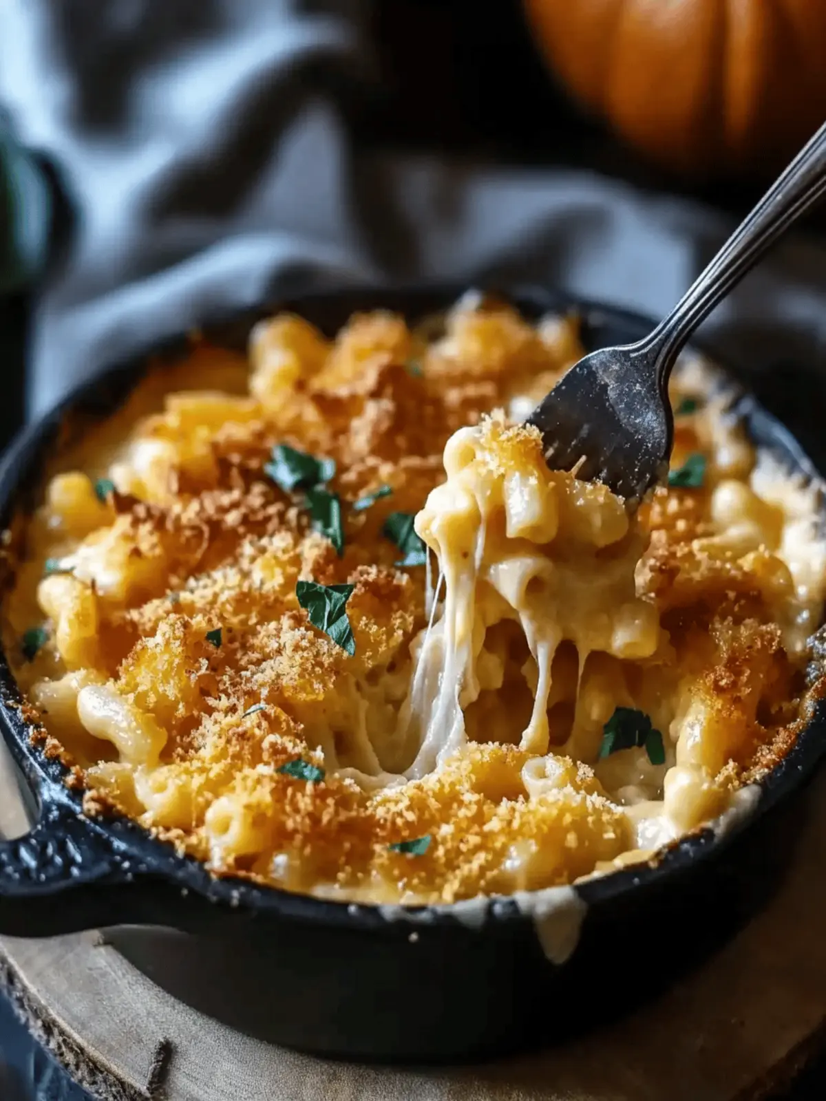 Pumpkin Mac and Cheese