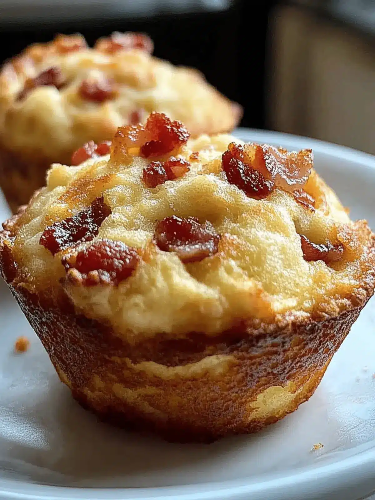 Maple Bacon Pancake Muffins