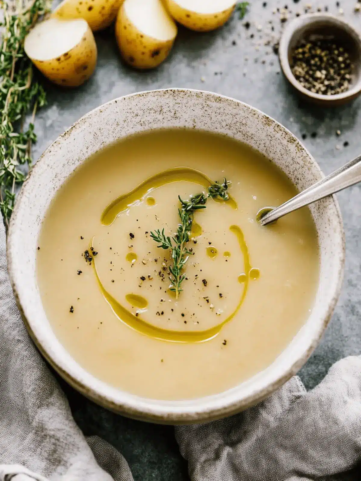 Nourishing Potato Onion Soup