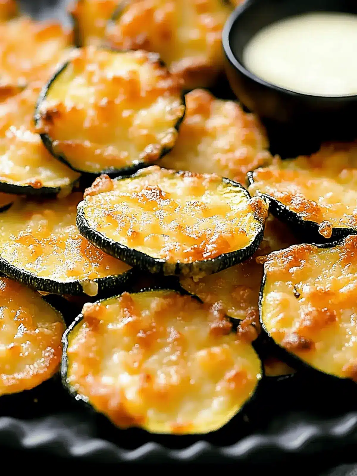 Parmesan Zucchini Crisps