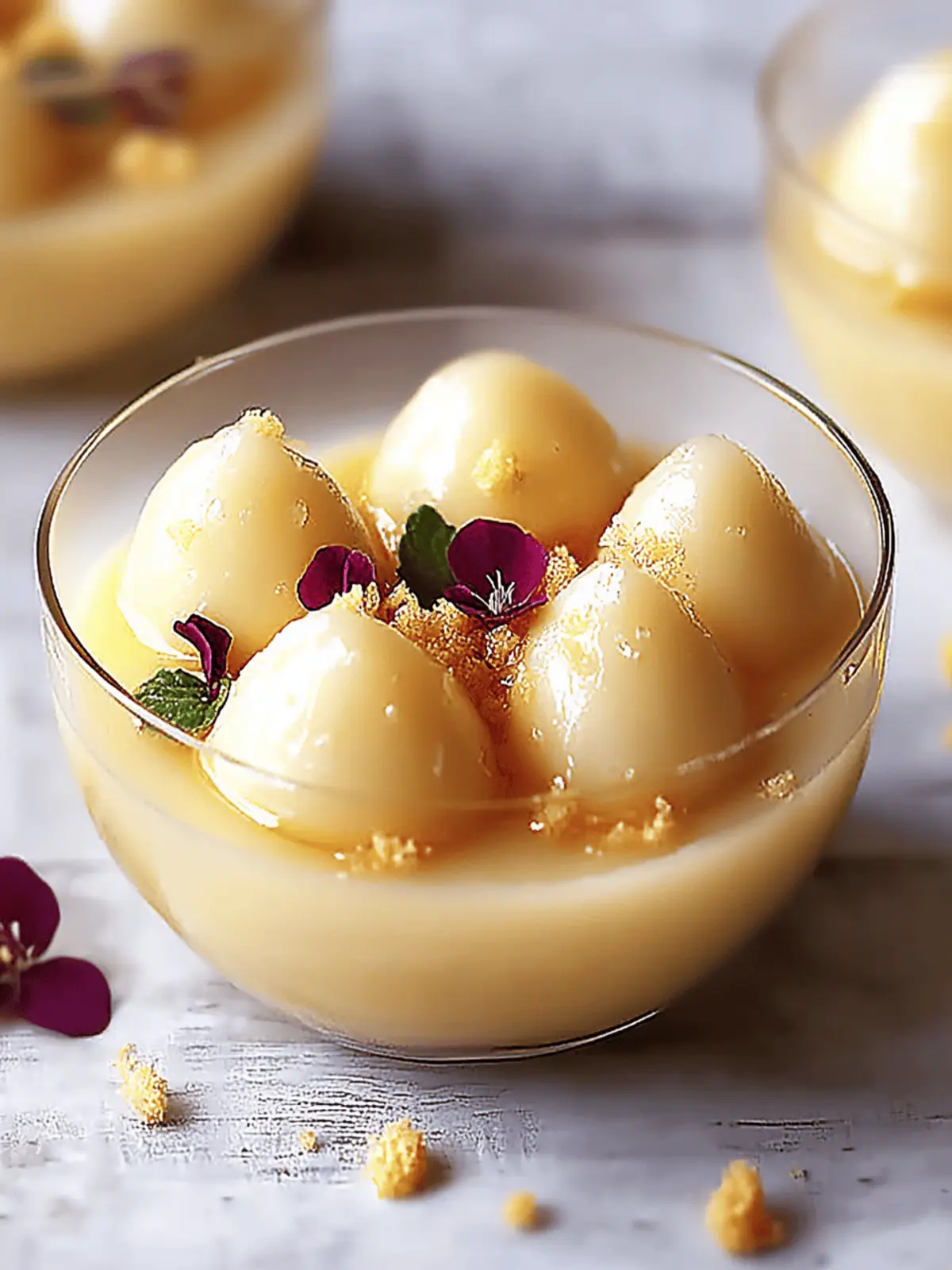 Custard Rasgulla