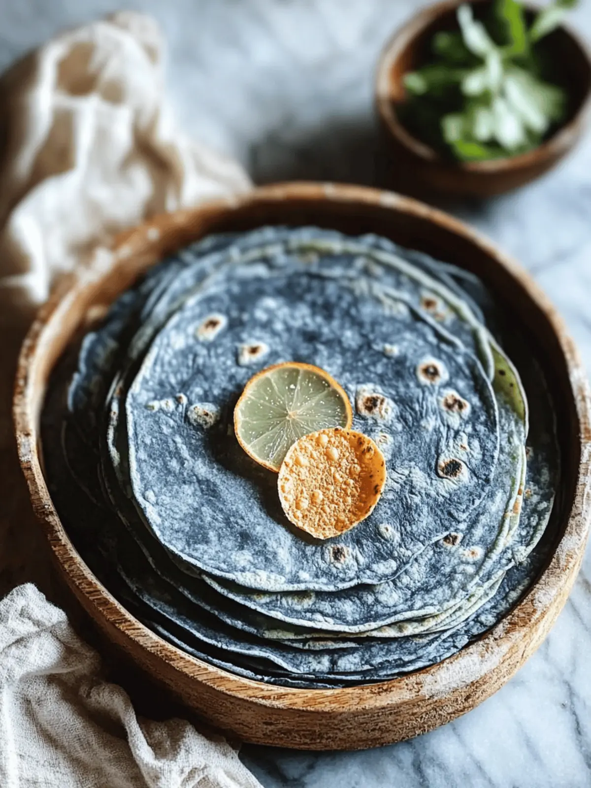 Blue Corn Tortillas