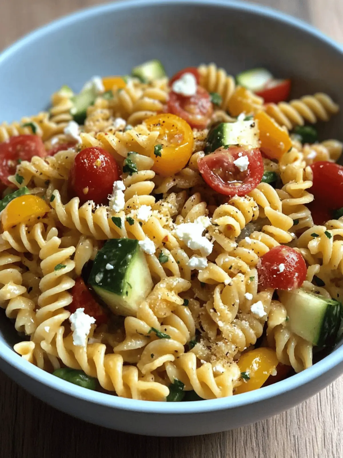 Low-Calorie Pasta Salad