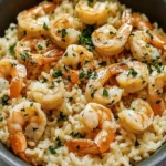 One-Pot Garlic Butter Shrimp and Rice