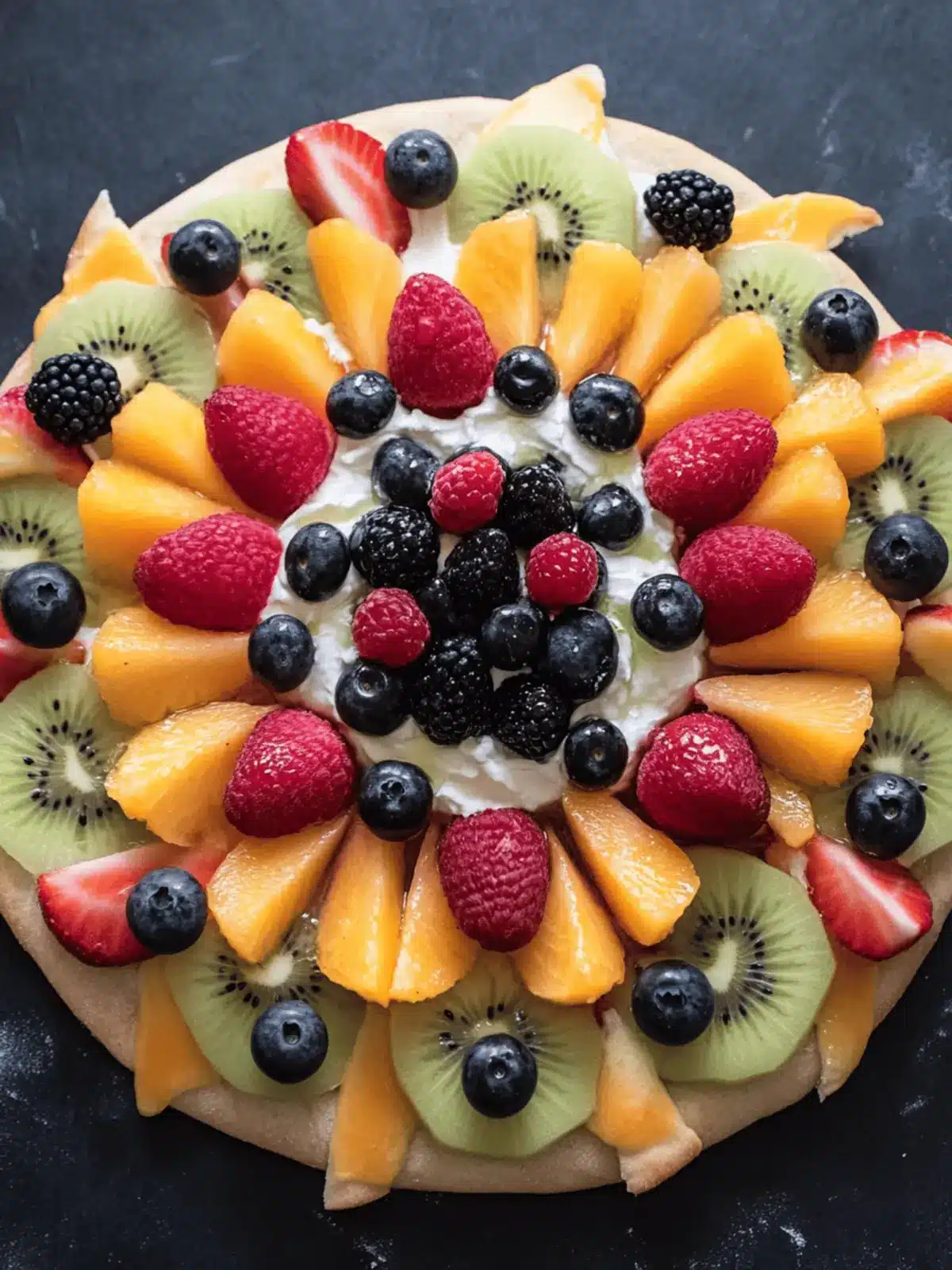 Fruit Pizza with Cream Cheese