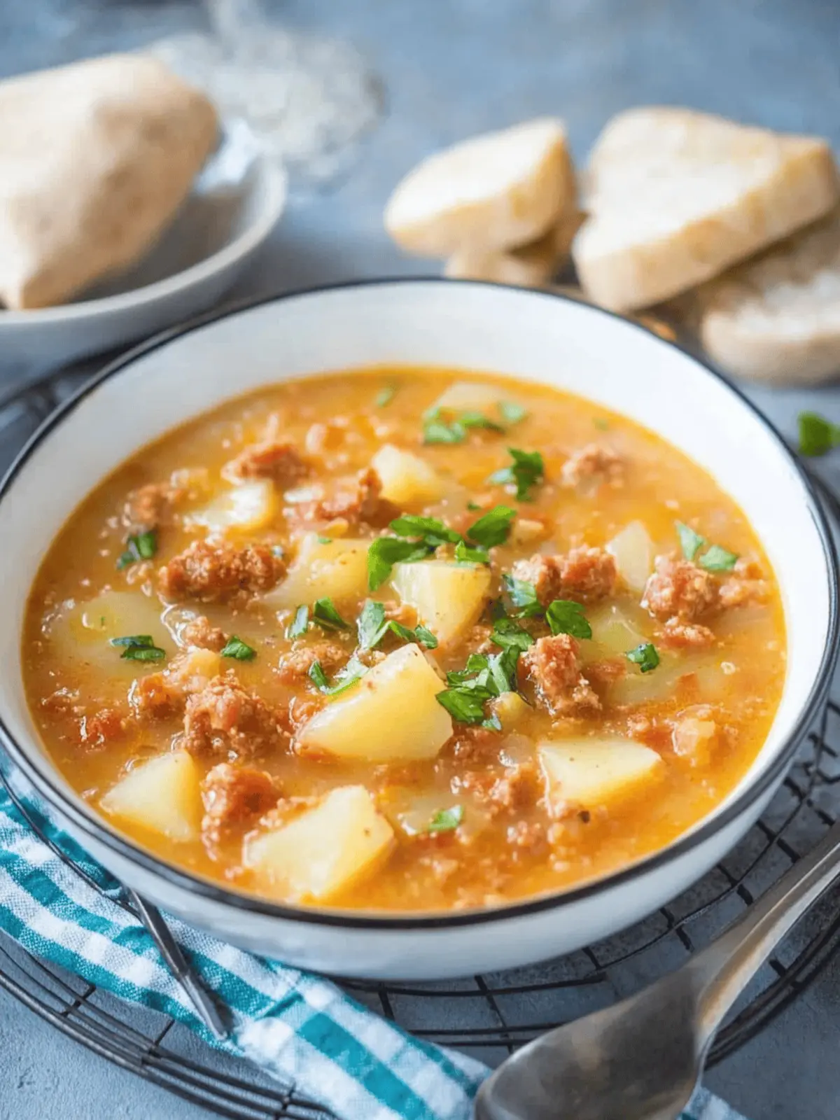 Chorizo and Potato Soup