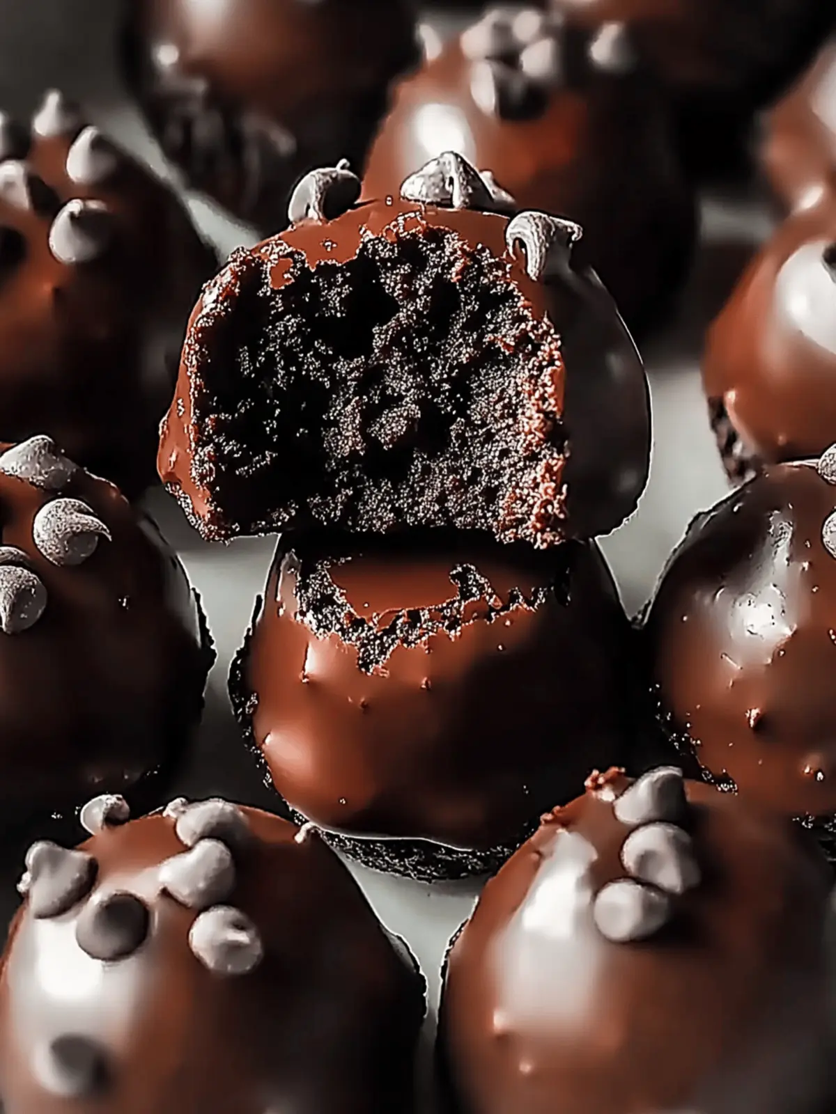 No-Bake Brownie Bites