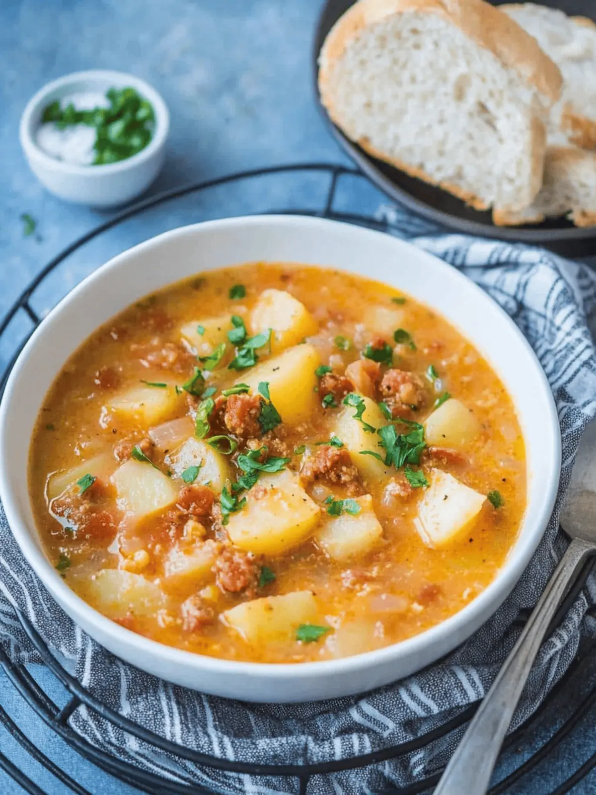 Chorizo and Potato Soup
