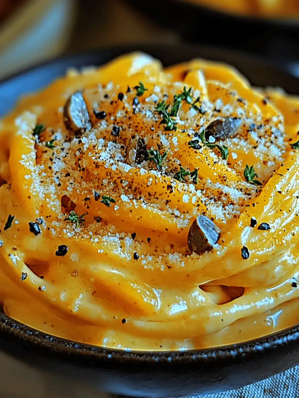 Autumn Harvest Creamy Pumpkin Alfredo Pasta