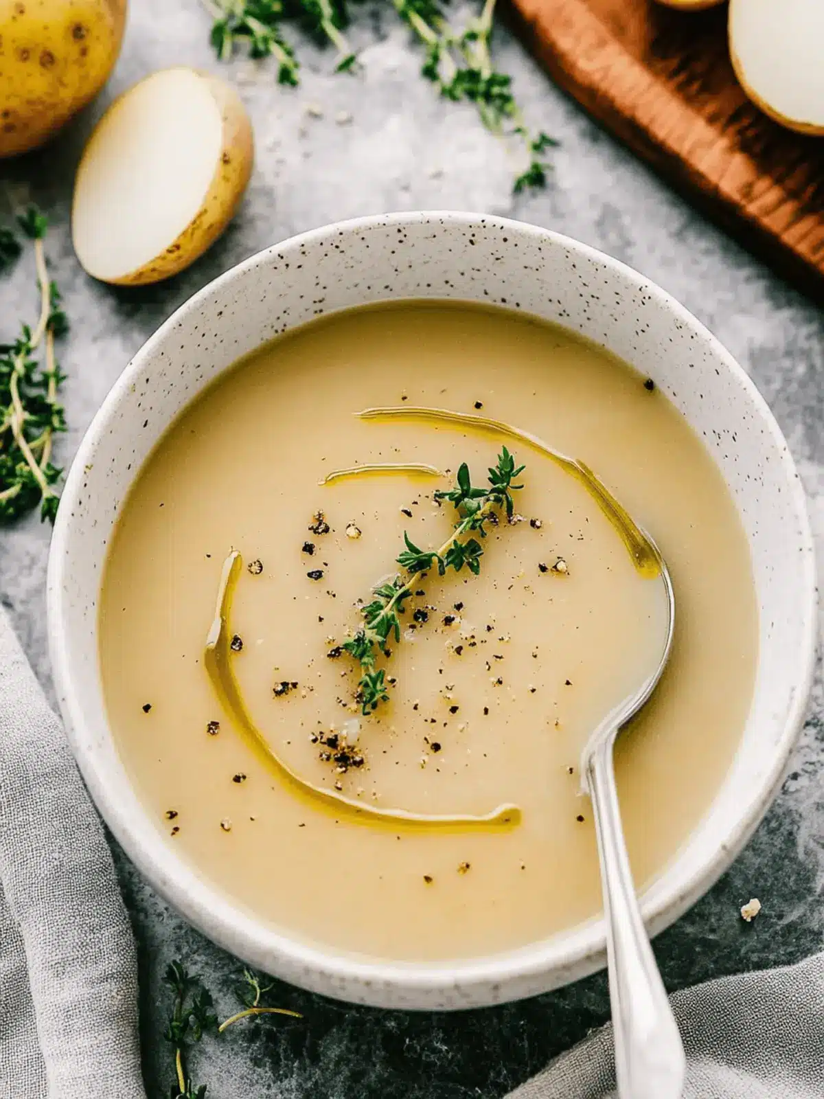 Nourishing Potato Onion Soup