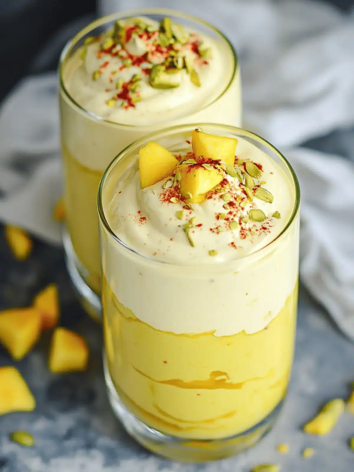 Mango Dalgona Lassi