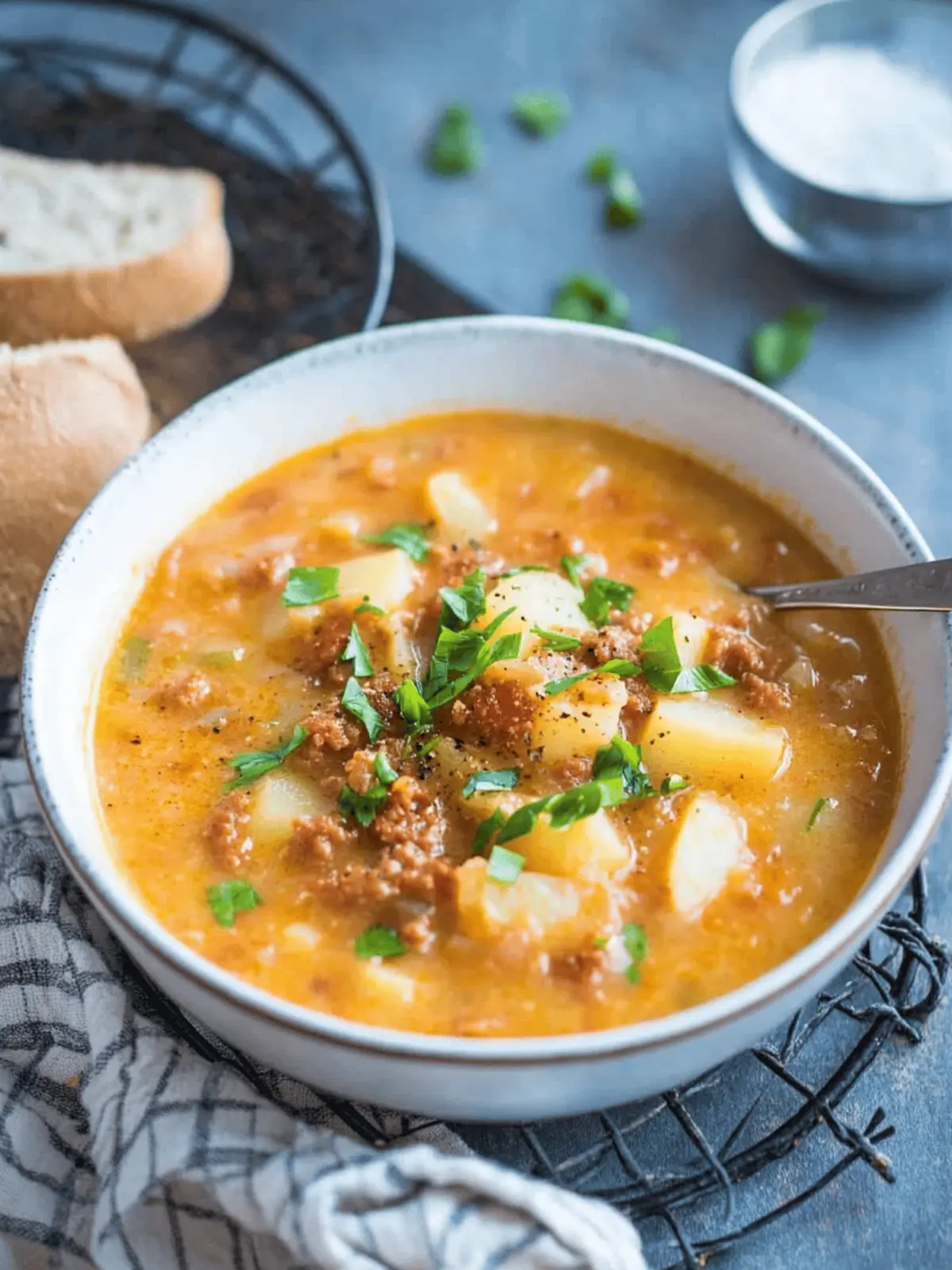 Chorizo and Potato Soup