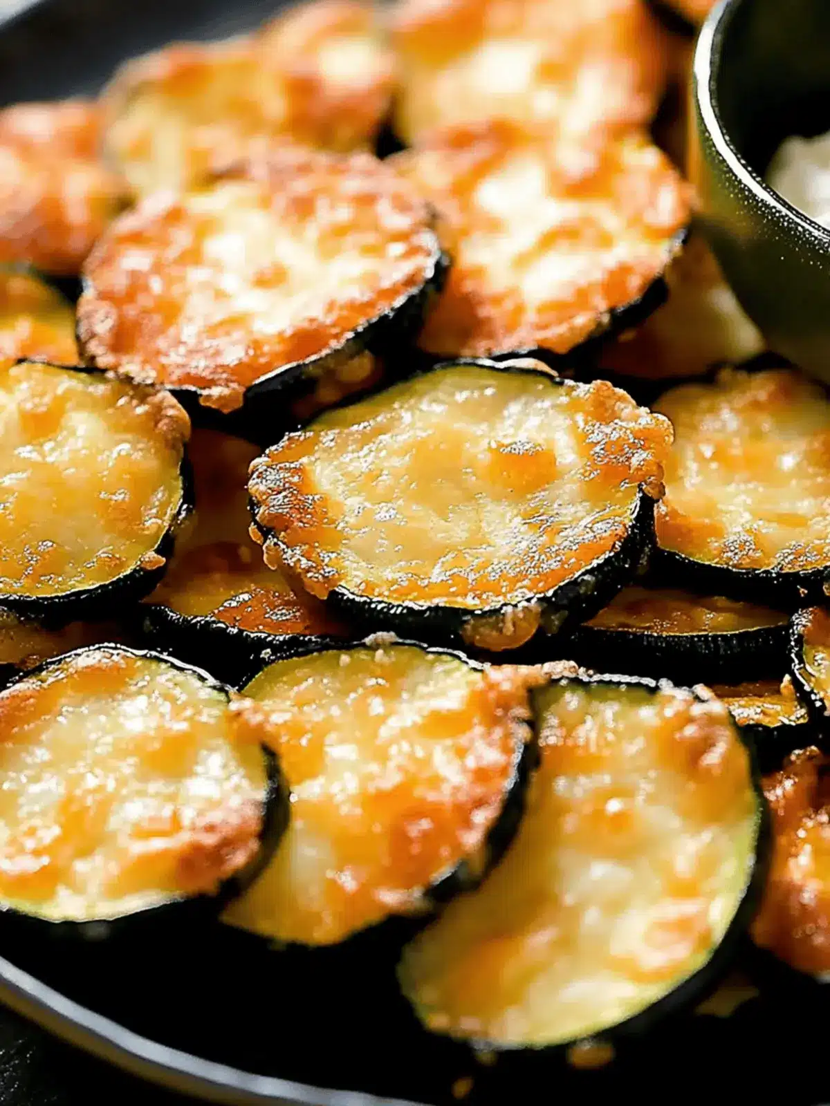 Parmesan Zucchini Crisps