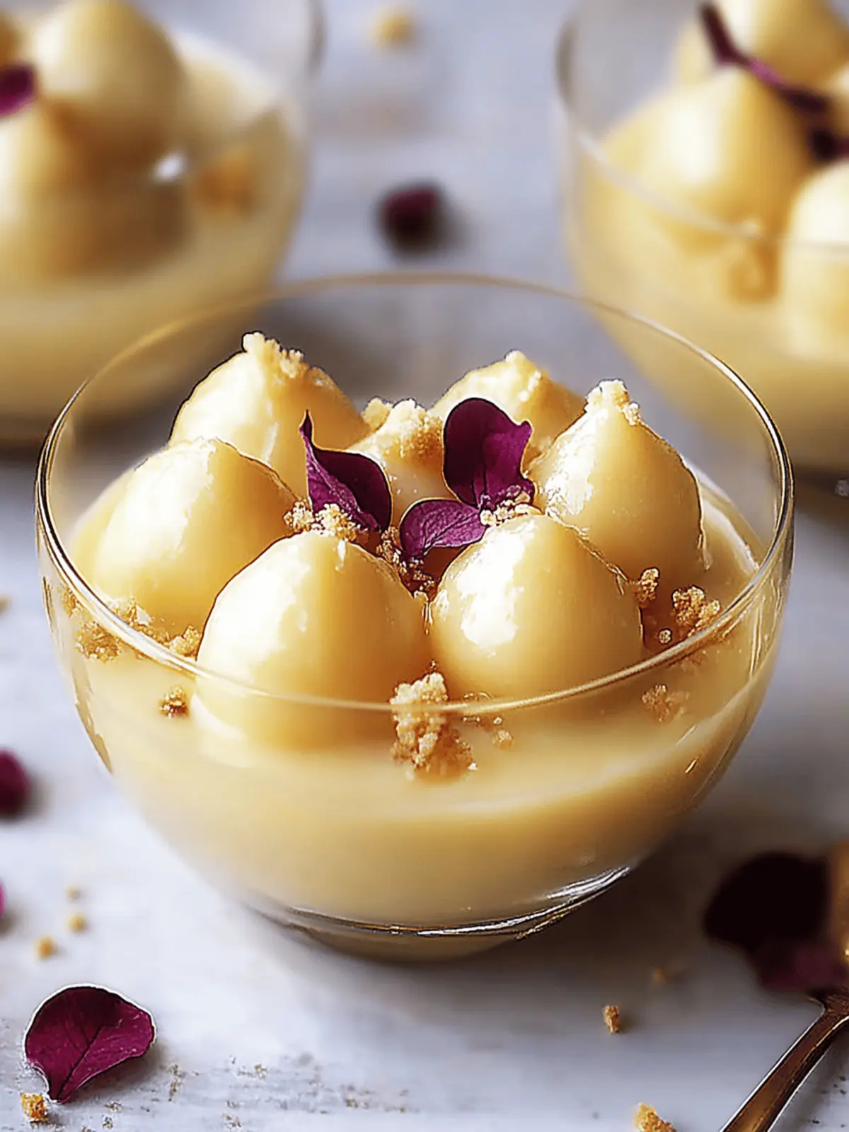 Custard Rasgulla