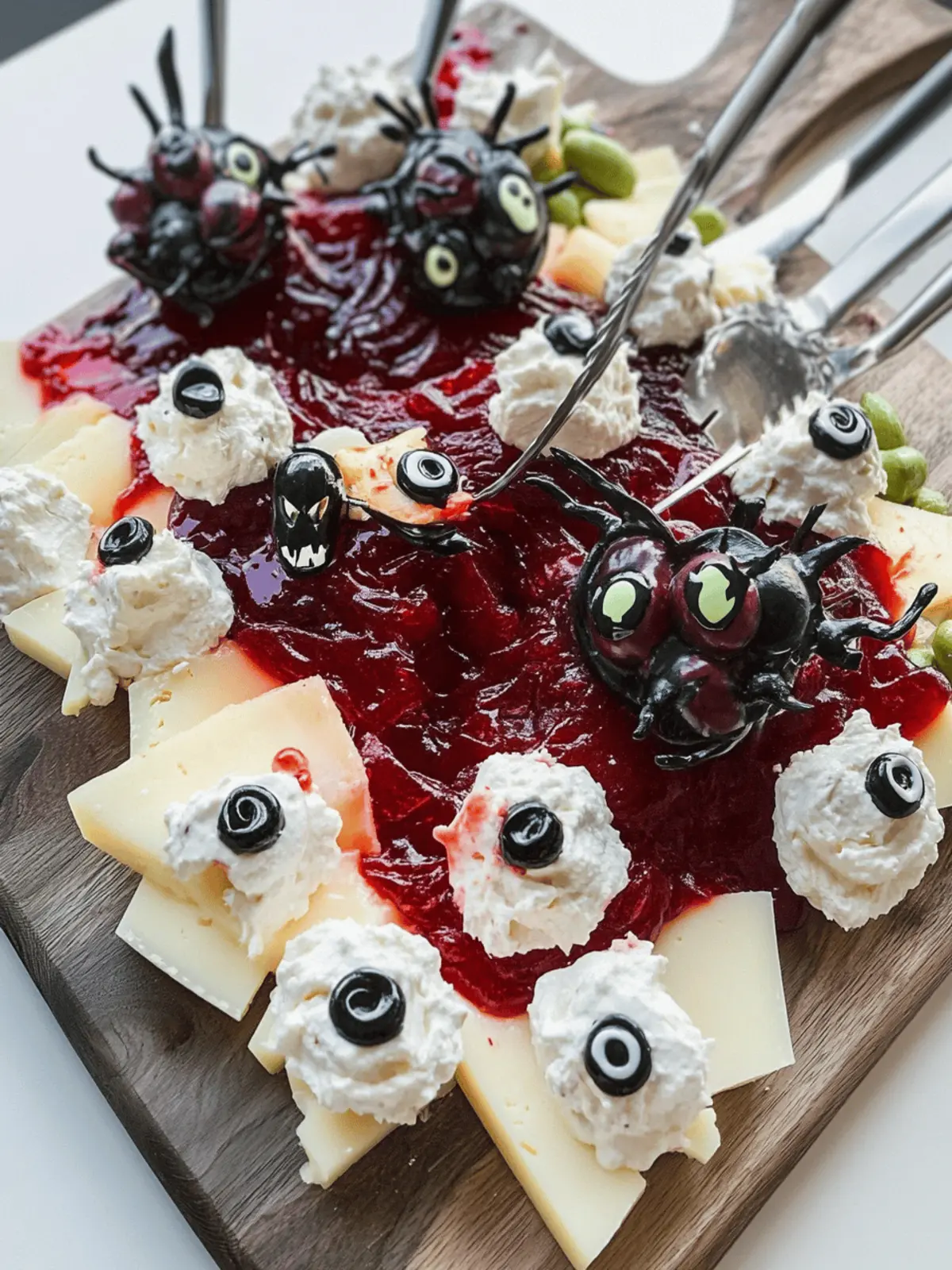 Halloween Cheese Board