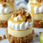 Apple Crisp Mini Cheesecakes