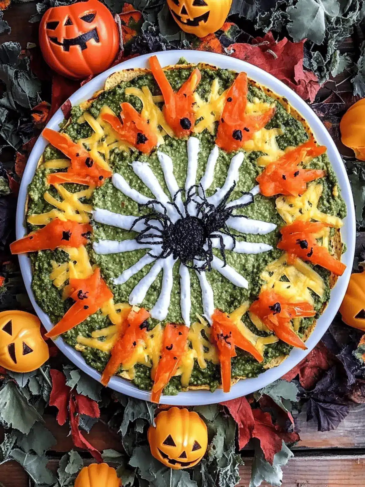 Halloween Taco Dip