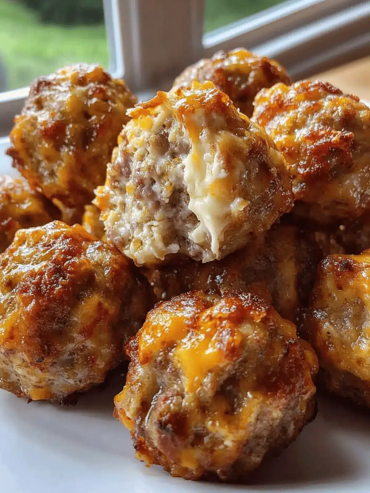 Rotel Cream Cheese Sausage Balls