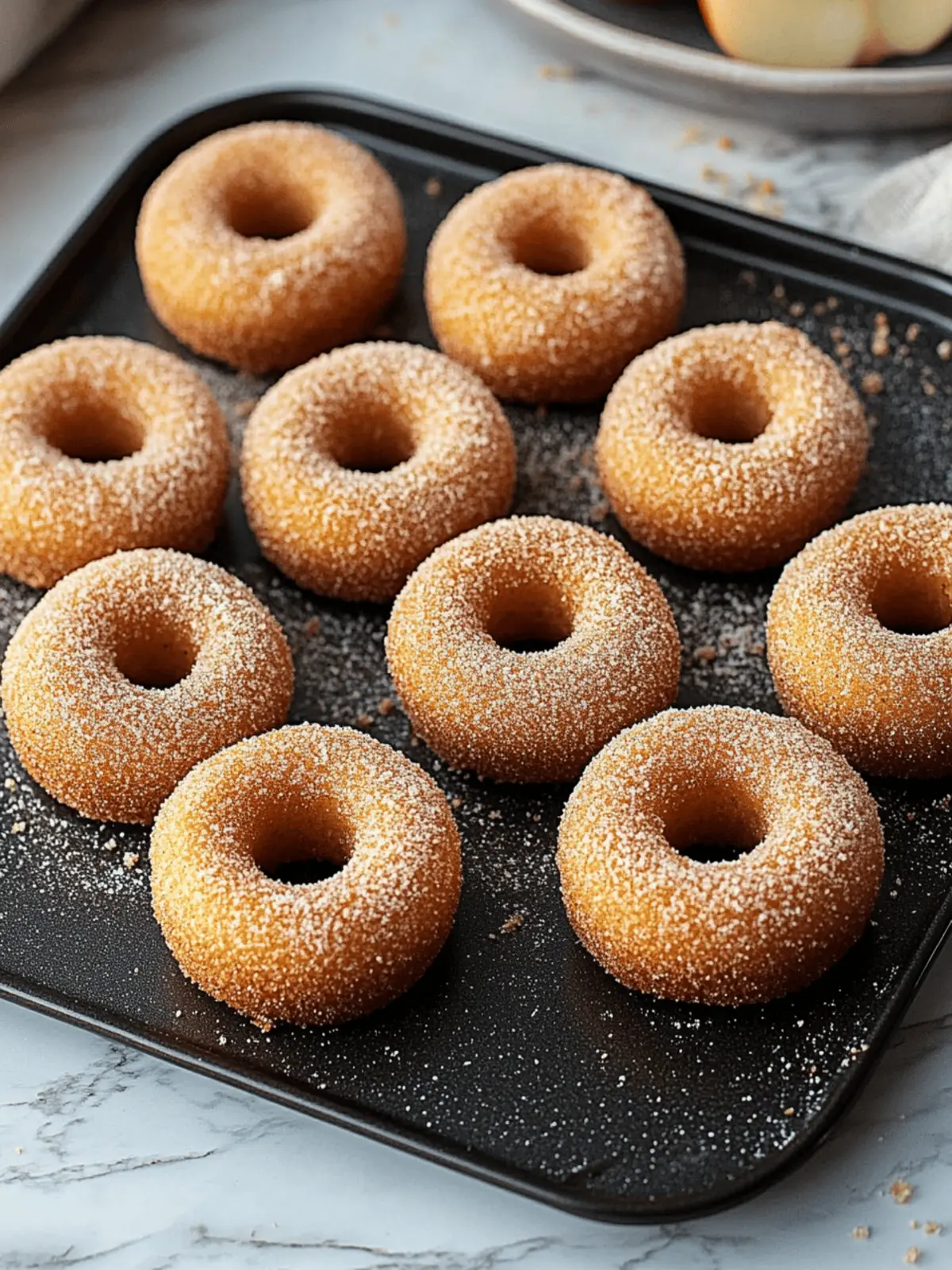 Mini Apple Cider Donuts
