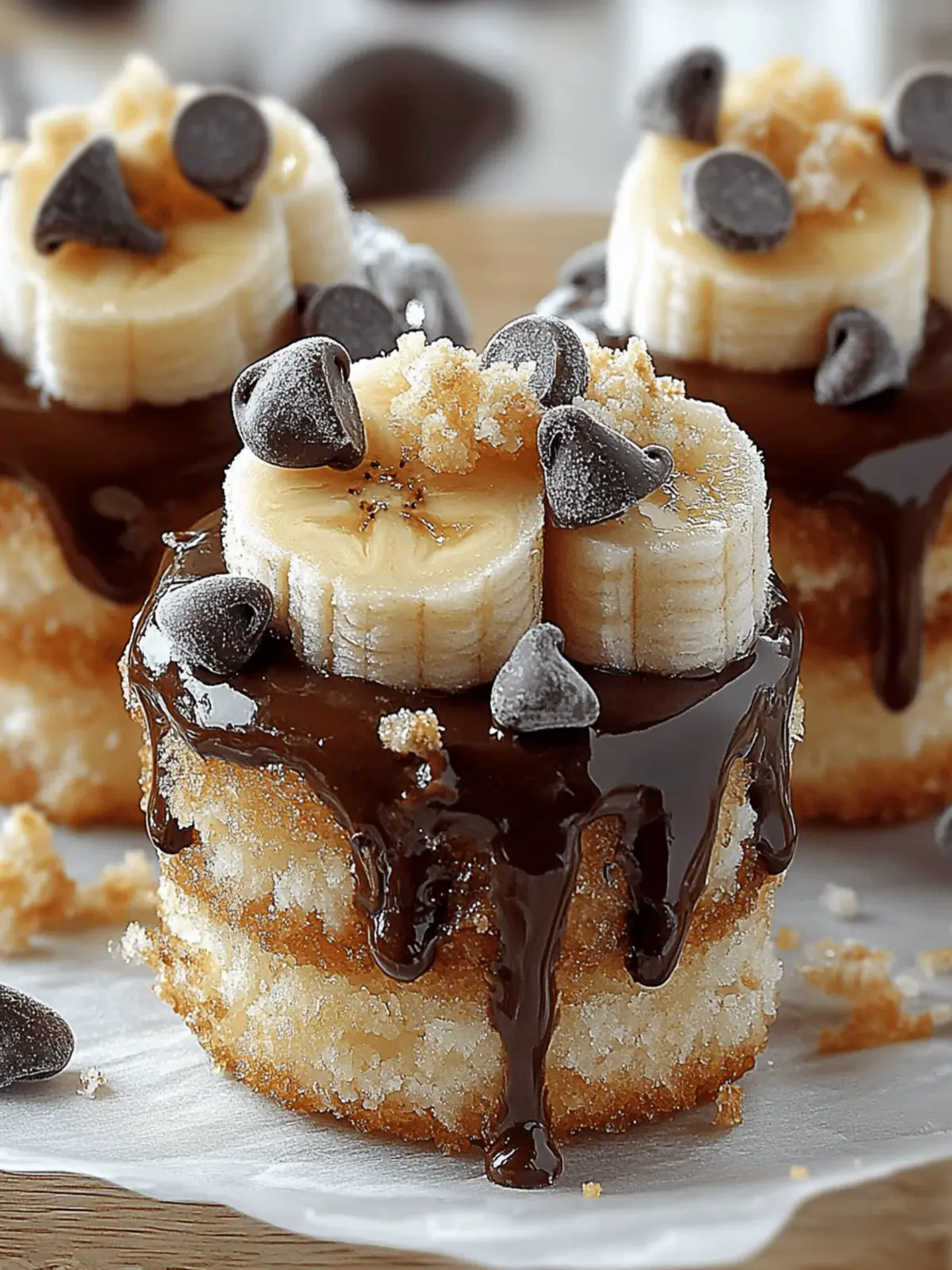 Frozen Chocolate Chip Banana Bites