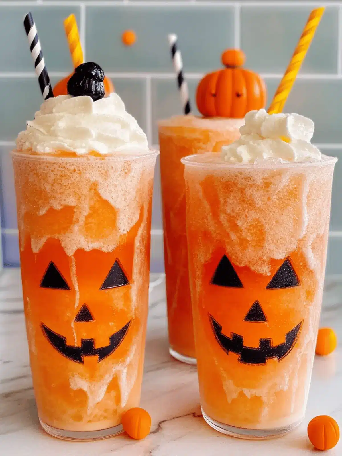 Fanta Jack O’Lantern Halloween Floats