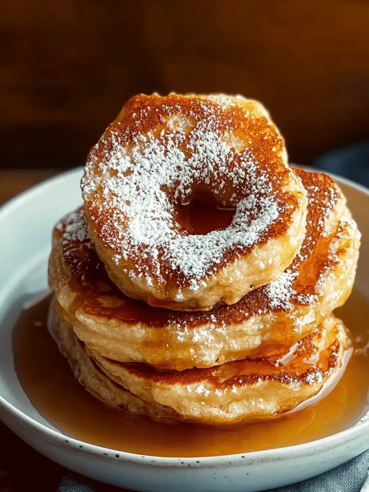 Apple Cider Donut Pancakes