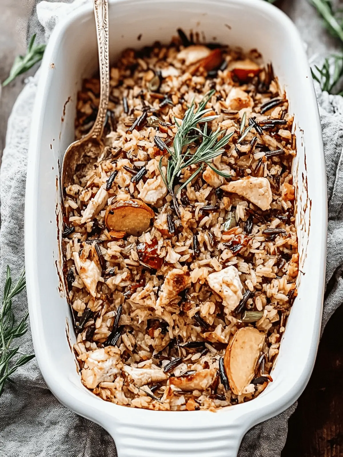 Turkey Wild Rice Casserole