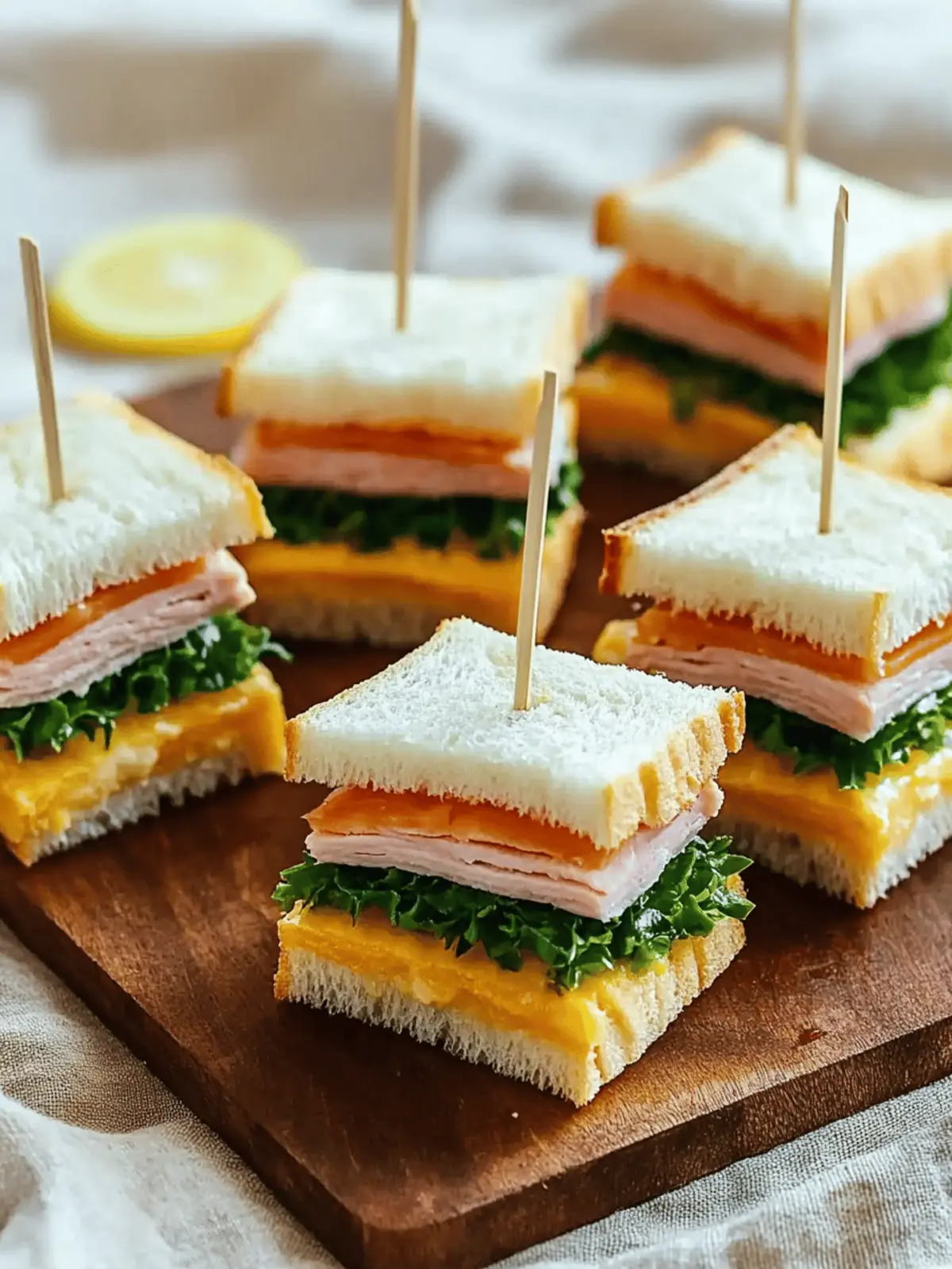 Juicy Mini Sandwiches